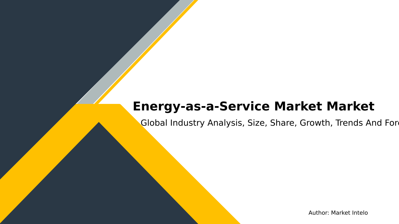 Energy-as-a-Service Market Research Report 2033