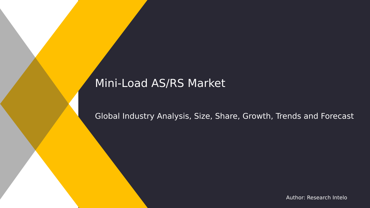 Mini-Load AS/RS Market Research Report 2033
